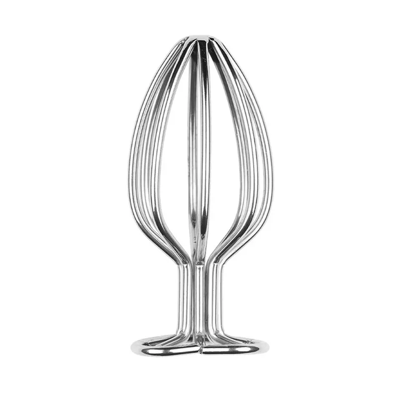 Generique Plug en métal Heart Line L 8 x 4.2cm